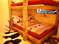 H&uuml;tte Resi f&uuml;r 2 Personen mit Doppelbett als Stockbett